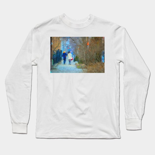 On the Town Long Sleeve T-Shirt by bgaynor